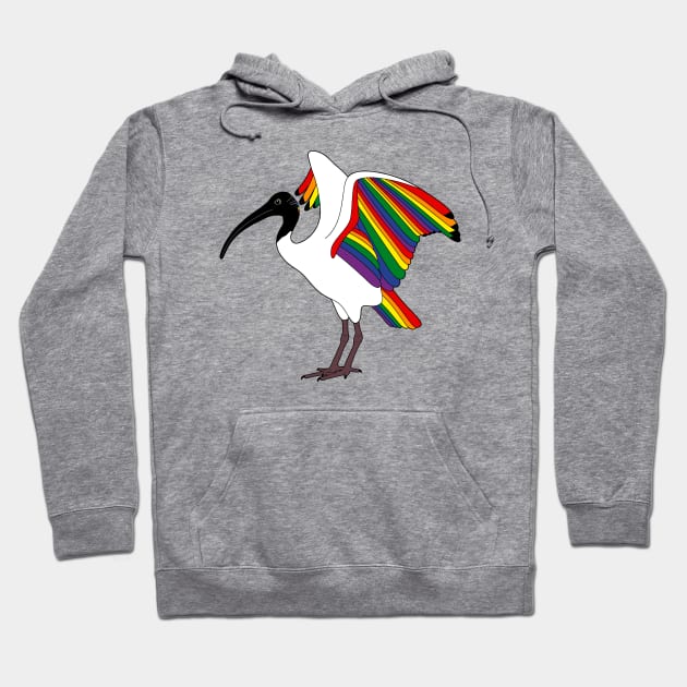 Pride Bin Chicken Hoodie by BinChickenBaby